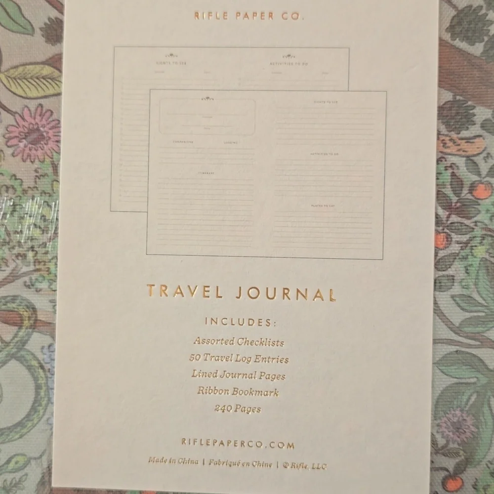 Rifle Paper Co. safari travel